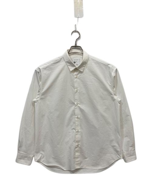 NEUTRALWORKS（ニュートラルワークス）NEUTRALWORKS (ニュートラルワークス) LONG SLEEVE SMART BROAD BOX SHIRT ホワイト サイズ:Sの古着・服飾アイテム