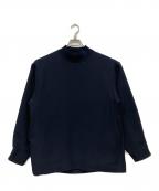 UNITED ARROWS & SONSユナイテッドアローズ＆サンズ）の古着「ハイネックカットソー」｜ネイビー