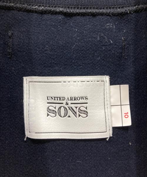 UNITED ARROWS & SONS（ユナイテッドアローズ＆サンズ）UNITED ARROWS & SONS (ユナイテッドアローズ＆サンズ) ハイネックカットソー ネイビー サイズ:Sの古着・服飾アイテム