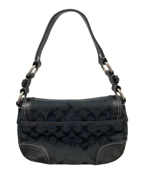 COACH（コーチ）COACH (コーチ) ターンロックハンドバッグ ブラックの古着・服飾アイテム