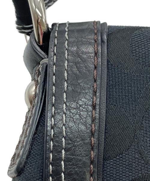 COACH（コーチ）COACH (コーチ) ターンロックハンドバッグ ブラックの古着・服飾アイテム