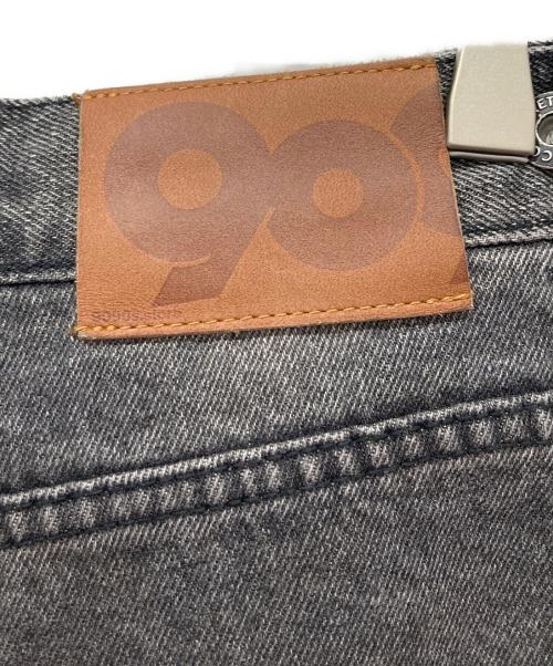 9090（9090）9090 (9090) Heisei Logo Buggy Ballon Denim Pants ブラック サイズ:Sの古着・服飾アイテム