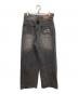 9090 (9090) Heisei Logo Buggy Ballon Denim Pants ブラック サイズ:S：7000円