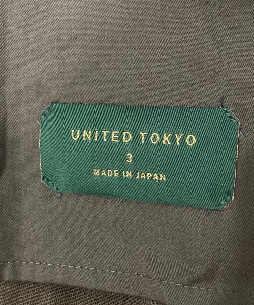 UNITED TOKYO（ユナイテッドトーキョー）UNITED TOKYO (ユナイテッドトーキョー) バレルチノパンツ ブラウン サイズ:3の古着・服飾アイテム