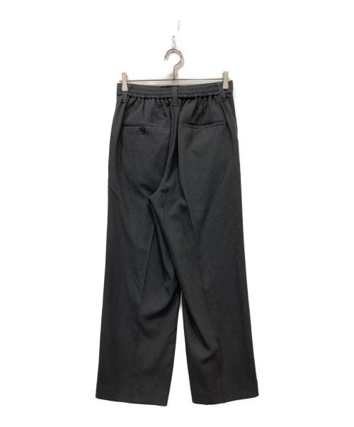 MAISON SPECIAL（メゾンスペシャル）MAISON SPECIAL (メゾンスペシャル) Toro-washer One Tuck Slacks グレー サイズ:01の古着・服飾アイテム