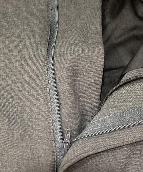 MAISON SPECIAL（メゾンスペシャル）MAISON SPECIAL (メゾンスペシャル) Toro-washer One Tuck Slacks グレー サイズ:01の古着・服飾アイテム