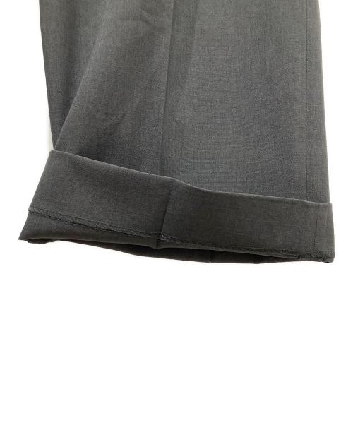 MAISON SPECIAL（メゾンスペシャル）MAISON SPECIAL (メゾンスペシャル) Toro-washer One Tuck Slacks グレー サイズ:01の古着・服飾アイテム