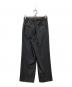 MAISON SPECIAL (メゾンスペシャル) Toro-washer One Tuck Slacks グレー サイズ:01：5000円
