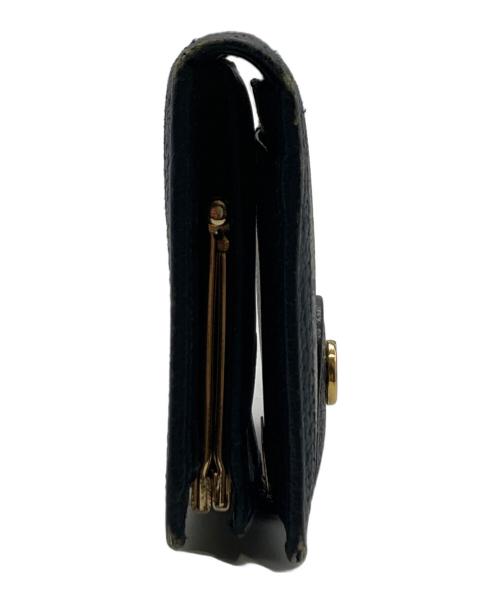 GUCCI（グッチ）GUCCI (グッチ) マイクロGG2つ折り財布 ネイビーの古着・服飾アイテム