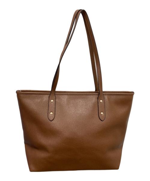 COACH（コーチ）COACH (コーチ) ミディアム シティ トート バッグ ブラウンの古着・服飾アイテム