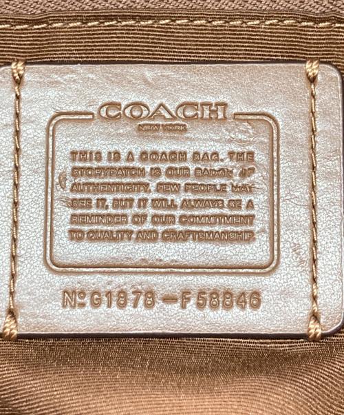 COACH（コーチ）COACH (コーチ) ミディアム シティ トート バッグ ブラウンの古着・服飾アイテム