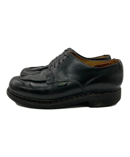 PARABOOT（パラブーツ）PARABOOT (パラブーツ) CHAMBORD レザーシューズ ブラック サイズ:7の古着・服飾アイテム