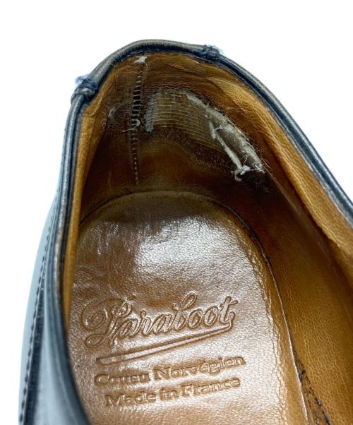 PARABOOT（パラブーツ）PARABOOT (パラブーツ) CHAMBORD レザーシューズ ブラック サイズ:7の古着・服飾アイテム