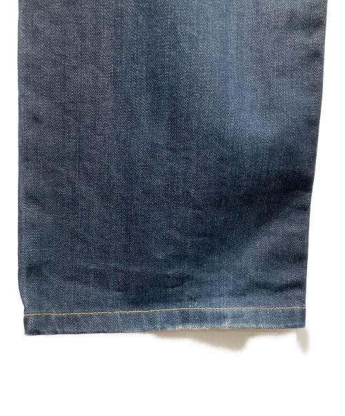 LOUIS VUITTON（ルイ ヴィトン）LOUIS VUITTON (ルイ ヴィトン) モノグラム刺繍デニムパンツ インディゴ サイズ:38の古着・服飾アイテム