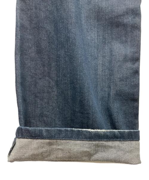 LOUIS VUITTON（ルイ ヴィトン）LOUIS VUITTON (ルイ ヴィトン) モノグラム刺繍デニムパンツ インディゴ サイズ:38の古着・服飾アイテム