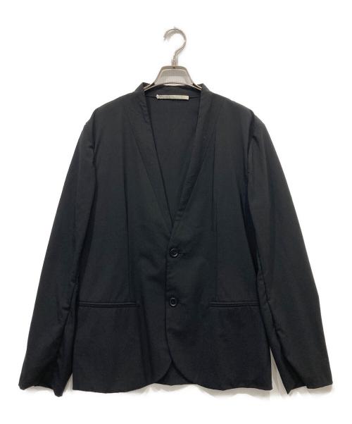 LUCIO VANOTTI（ルーチョ バノッティ）LUCIO VANOTTI (ルーチョ バノッティ) ノーラペルジャケット ブラック サイズ:4の古着・服飾アイテム
