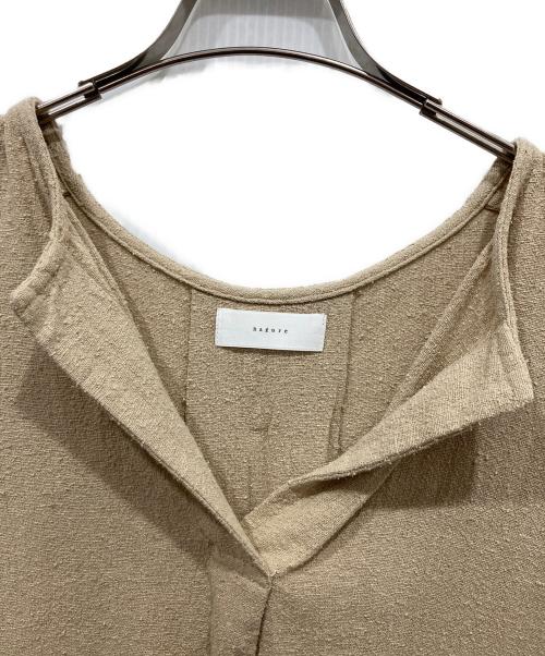 KAGURE（カグレ）KAGURE (カグレ) ノイルシルクカフタンドレス ベージュ サイズ:ＦＲＥＥの古着・服飾アイテム