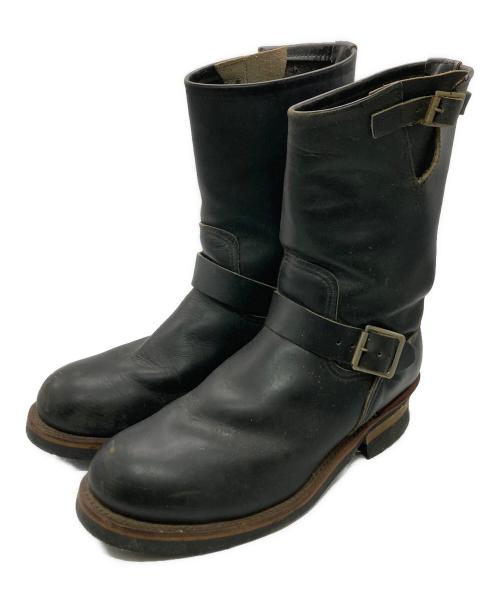 RED WING（レッドウィング）RED WING (レッドウィング) エンジニアブーツ ブラック サイズ:9Dの古着・服飾アイテム