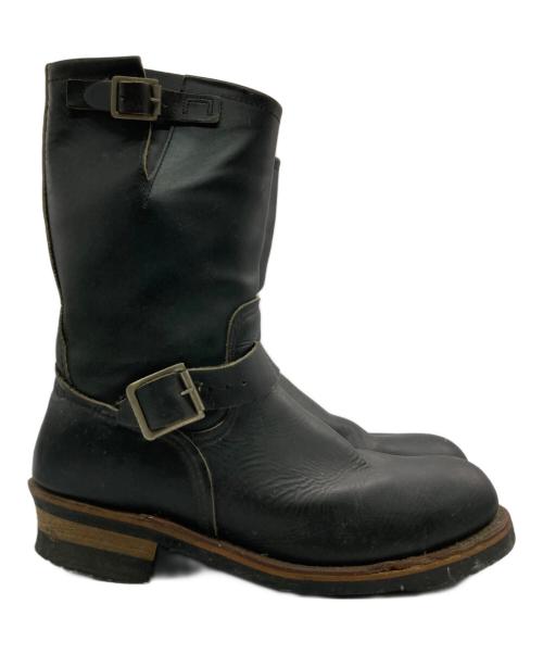 RED WING（レッドウィング）RED WING (レッドウィング) エンジニアブーツ ブラック サイズ:9Dの古着・服飾アイテム