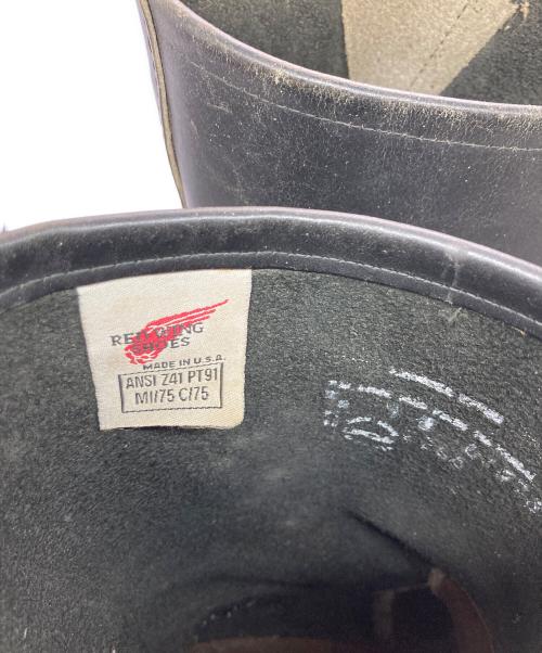 RED WING（レッドウィング）RED WING (レッドウィング) エンジニアブーツ ブラック サイズ:9Dの古着・服飾アイテム