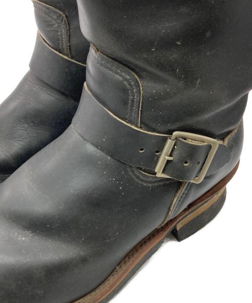RED WING（レッドウィング）RED WING (レッドウィング) エンジニアブーツ ブラック サイズ:9Dの古着・服飾アイテム