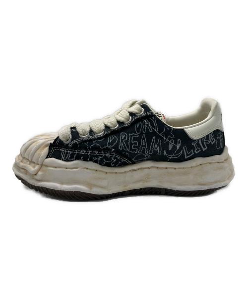 Maison MIHARA YASUHIRO（メゾン ミハラ ヤスヒロ）Maison MIHARA YASUHIRO (メゾン ミハラ ヤスヒロ) blakey graffiti printed Low ブラック サイズ:37の古着・服飾アイテム