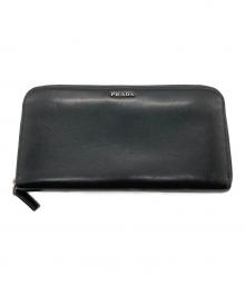PRADA（プラダ）の古着「長財布」｜ネイビー