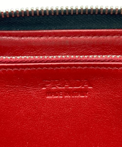 PRADA（プラダ）PRADA (プラダ) 長財布 ネイビーの古着・服飾アイテム