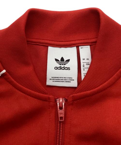 adidas（アディダス）adidas (アディダス) SST TRACK TOP SUPER STAR レッド サイズ:Mの古着・服飾アイテム