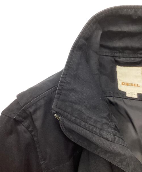 DIESEL（ディーゼル）DIESEL (ディーゼル) ジップジャケット ブラック サイズ:Lの古着・服飾アイテム