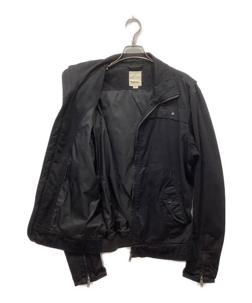 DIESEL（ディーゼル）DIESEL (ディーゼル) ジップジャケット ブラック サイズ:Lの古着・服飾アイテム