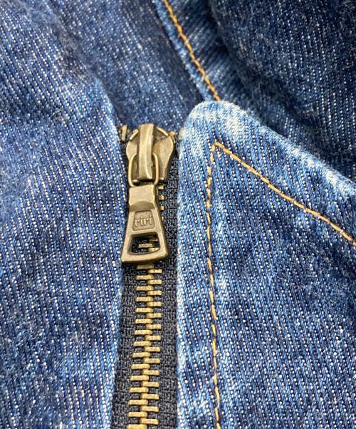FERRE JEANS（フリージーンズ）FERRE JEANS (フリージーンズ) デニムライダースジャケット インディゴ サイズ:不明の古着・服飾アイテム