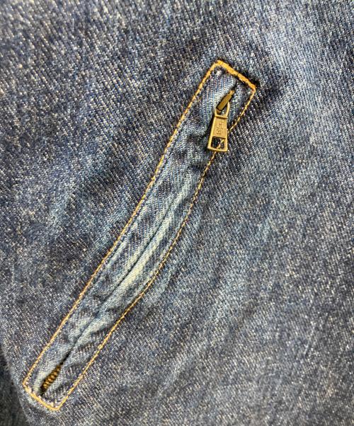 FERRE JEANS（フリージーンズ）FERRE JEANS (フリージーンズ) デニムライダースジャケット インディゴ サイズ:不明の古着・服飾アイテム