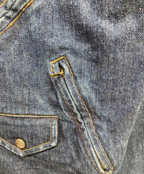 FERRE JEANS（フリージーンズ）FERRE JEANS (フリージーンズ) デニムライダースジャケット インディゴ サイズ:不明の古着・服飾アイテム