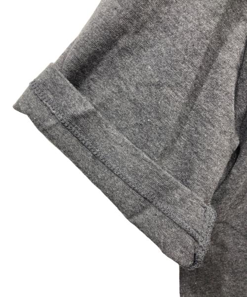 MOMOTARO JEANS（桃太郎ジーンズ）MOMOTARO JEANS (桃太郎ジーンズ) 出陣 GTB マスクマン 桃太郎 Tシャツ グレー サイズ:Lの古着・服飾アイテム