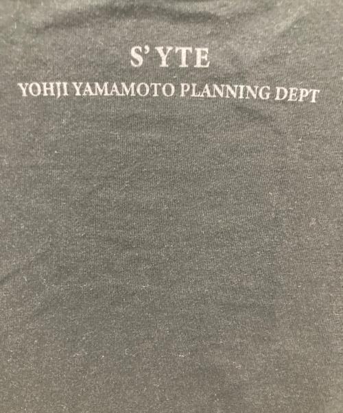 s'yte（サイト）s'yte (サイト) プリントTシャツ ブラック サイズ:4の古着・服飾アイテム