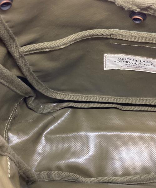 LUGGAGE LABEL（ラゲッジ レーベル）LUGGAGE LABEL (ラゲッジ レーベル) ショルダーバッグ カーキの古着・服飾アイテム