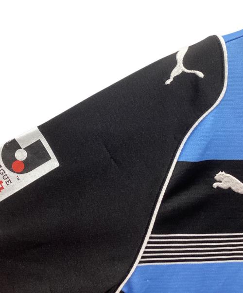 PUMA（プーマ）PUMA (プーマ) 川崎フロンターレゲームシャツ ブルー サイズ:Lの古着・服飾アイテム