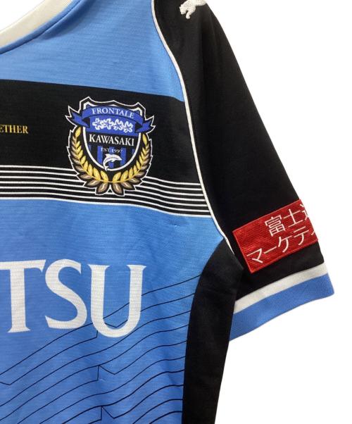 PUMA（プーマ）PUMA (プーマ) 川崎フロンターレゲームシャツ ブルー サイズ:Lの古着・服飾アイテム