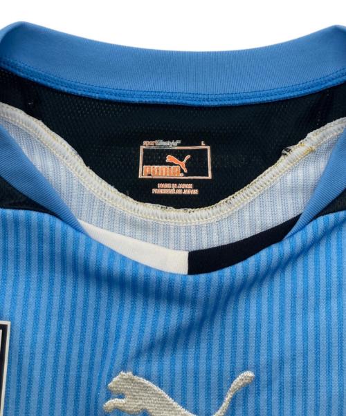 PUMA（プーマ）PUMA (プーマ) 川崎フロンターレゲームシャツ ブルー サイズ:Lの古着・服飾アイテム