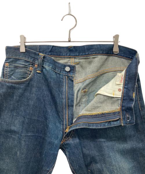 EVISU（エヴィス）EVISU (エヴィス) No.2大黒ペイントデニムパンツ / ビッグカモメ インディゴ サイズ:36×35の古着・服飾アイテム