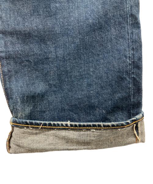 EVISU（エヴィス）EVISU (エヴィス) No.2大黒ペイントデニムパンツ / ビッグカモメ インディゴ サイズ:36×35の古着・服飾アイテム