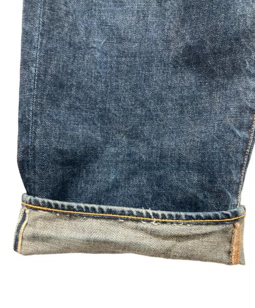 EVISU（エヴィス）EVISU (エヴィス) No.2大黒ペイントデニムパンツ / ビッグカモメ インディゴ サイズ:36×35の古着・服飾アイテム