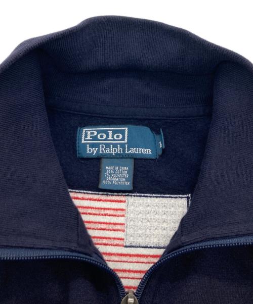 POLO RALPH LAUREN（ポロ・ラルフローレン）POLO RALPH LAUREN (ポロ・ラルフローレン) ビッグポニートラックジャケット ネイビー サイズ:Lの古着・服飾アイテム