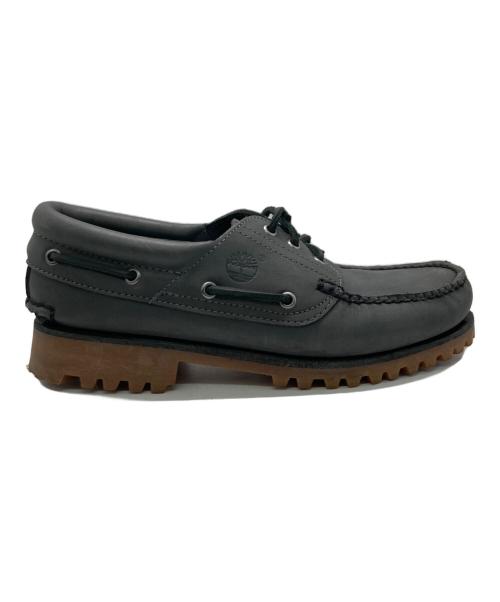 Timberland（ティンバーランド）Timberland (ティンバーランド) スリーアイ(3eye) ラグ ハンドソーン ボート シューズ グレー サイズ:26.5cmの古着・服飾アイテム