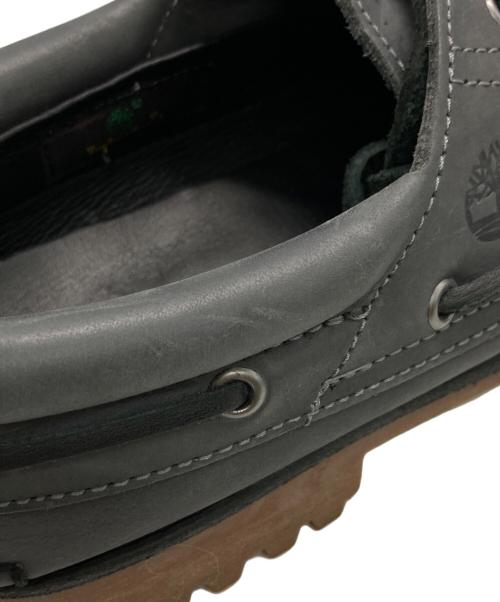 Timberland（ティンバーランド）Timberland (ティンバーランド) スリーアイ(3eye) ラグ ハンドソーン ボート シューズ グレー サイズ:26.5cmの古着・服飾アイテム