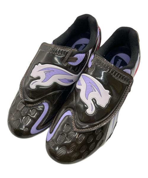 PUMA（プーマ）PUMA (プーマ) V-S1 CONTACT ブラウン×パープル サイズ:25.5ｃｍの古着・服飾アイテム