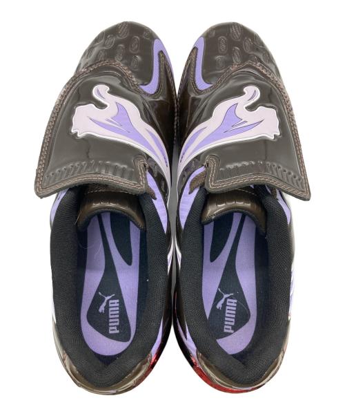 PUMA（プーマ）PUMA (プーマ) V-S1 CONTACT ブラウン×パープル サイズ:25.5ｃｍの古着・服飾アイテム