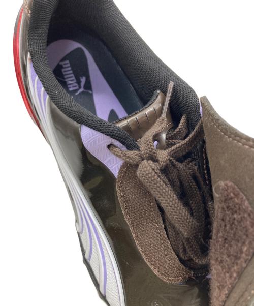 PUMA（プーマ）PUMA (プーマ) V-S1 CONTACT ブラウン×パープル サイズ:25.5ｃｍの古着・服飾アイテム