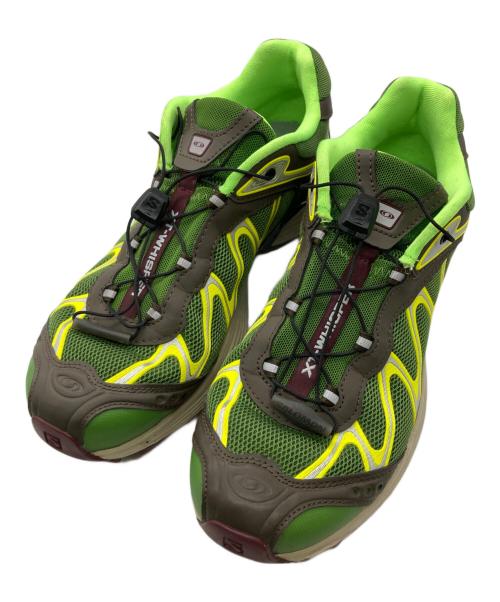 SALOMON（サロモン）SALOMON (サロモン) XT-WHISPER ブラウン×グリーン サイズ:26cmの古着・服飾アイテム